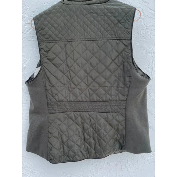 Cavalini Los Angeles Womens Sleeveless Full Zip Quilted Outerwear Vest Dage 1X - Picture 14 of 14